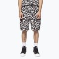 Herren Shorts Kaotiko Geo Abstract schwarz/elfenbein