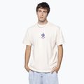 Herren Kaotiko M / C Wild Power Bio-Baumwolle elfenbeinfarbenes T-shirt