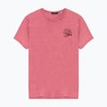 Herren Kaotiko Washed No Roles Flower rosa Flamingo T-shirt