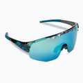 Tifosi Sledge Lite Clarion crystal smoke/clarion blue/ac red/clear Fahrradbrille 2