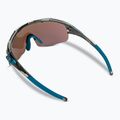 Tifosi Sledge Lite Clarion crystal smoke/clarion blue/ac red/clear Fahrradbrille 3