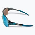 Tifosi Sledge Lite Clarion crystal smoke/clarion blue/ac red/clear Fahrradbrille 5