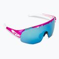 Tifosi Sledge Lite Clarion kristallrosa/clarionblau/ac rot/klar Fahrradbrille 2