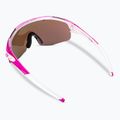 Tifosi Sledge Lite Clarion kristallrosa/clarionblau/ac rot/klar Fahrradbrille 3