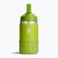 Hydro Flask Wide Mouth Strohhalm Deckel und Boot 355 ml Thermoflasche grün W12BSWBB318