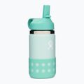Hydro Flask Wide Mouth Strohhalm Deckel und Boot 355ml Thermoflasche Tau W12BSWBB441 2