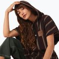 Slowtide Baja Stripe schwarzer Poncho 3
