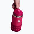 Thermosflasche Hydro Flask Wide Mouth Stroh Deckel und Boot 2024 355 ml Pfingstrose 6