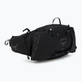 Osprey Talon 6 l schwarz / kohlegrau Nierentasche 2