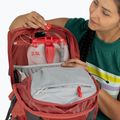 Osprey Tempest 22 l rot Pampas / Kohle grau Frauen Wandern Rucksack 9