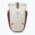Cityrucksack Osprey Transporter Roll Top 30 l mystery white/moody burgundy