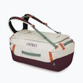 Reisetasche Osprey Transporter Duffel 40 l mystery white/moody burgundy 2