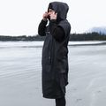 Slowtide wasserdichter Poncho schwarz 6