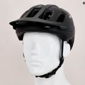 Fahrradhelm POC Axion uranium black/opal blue metallic/matt 13