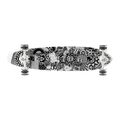 Street Surfing Kicktail 36 Rumble Jungle Surfskateboard schwarz 0614007/2