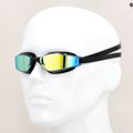 Aquasphere Xceed Schwimmbrille schwarz / schwarz / Gläser Spiegel gelb EP3200101LMY 7