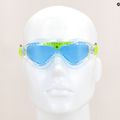 Aquasphere Vista transparent/hellgrün/blaue Kinderschwimmmaske MS5630031LB 11