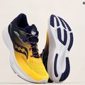 Saucony Ride 15 Herren Laufschuhe navy blau und gelb S20729-65 15