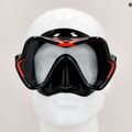 Mares One Vision Tauchmaske schwarz/rot 411046 8
