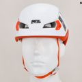 Petzl Meteor Kletterhelm weiß-orange A071AA02 15