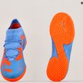PUMA Future Match IT+Mid JR Fußballschuhe für Kinder blau/orange 107198 01 18