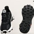Laufschuhe Trail Kinder Salomon Alphacross Blast schwarz L411161 15