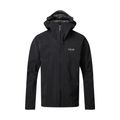 Rab Meridian Herren-Membran-Regenjacke schwarz QWG-44-BL-S 6