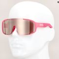 Fahrradbrille POC Aspire actinium pink translucent/clarity trail silver 6