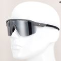 GOG Fahrradbrille Argo matt grau / schwarz / silber verspiegelt E506-1 7