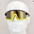 UVEX Sportstyle 228 schwarz gelb matt/gelb spiegelnde Fahrradbrille 53/2/067/2616 11