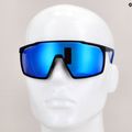 UVEX Mtn Perform schwarz blau matt/verspiegelt blau Sonnenbrille 53/3/039/2416 11