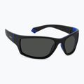 Polaroid PLD 2135/S mattschwarz blau/grau polarisierte Herren-Sonnenbrille 2