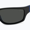 Polaroid PLD 2135/S mattschwarz blau/grau polarisierte Herren-Sonnenbrille 5