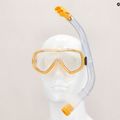 Cressi Onda Kinderschnorchelset + Mexiko-Maske + Schnorchel klar gelb DM11131 13