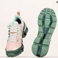 Damen-Trekkingstiefel On Cloudwander Wasserdicht rosa-grün 7398278 11