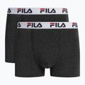 Herren-Boxershorts FILA FU5016/2 anthracite melange