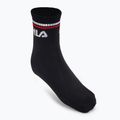 Fila Unisex Quarter 3 Pack Socken schwarz 2