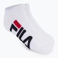 Fila Unisex Invisible 2er Pack Socken weiß