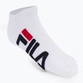 Fila Unisex Invisible 2er Pack Socken weiß 2