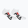 Fila Unisex Invisible 2er Pack Socken weiß 5