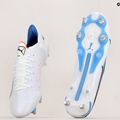 PUMA King Ultimate MXSG Herren Fußballschuhe puma weiß/puma schwarz/blau glimmer/ultra orange 18