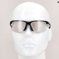 Fahrradbrille Alpina Defey HR black matt/clear mirror 7