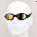 Zoggs Tiger LSR+ Titanium gold Schwimmbrille 461092 9