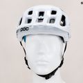 Fahrradhelm POC Tectal Race SPIN hydrogen white/uranium black 10