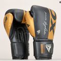 Boxhandschuhe RDX Rex F4 schwarz-gold BGR-F4GL- 9