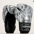 Top King Muay Thai Super Star Snake schwarze Boxhandschuhe TKBGSS-02A-BK 7