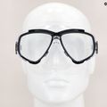 Tauchmaske Cressi Perla farblos-schwarz DN2795 3