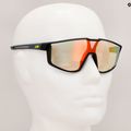 Kinderfahrradbrille Julbo Fury S Reactiv 1-3 Light Amplifier matt schwarz/grau 10