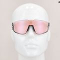 Julbo Fury Reactiv 1-3 High Contrast matt weiß/transluzent grau Fahrradbrille 6