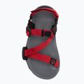 Barefoot Kinderschuhe Xero Z-Trail anthrazit/roter Pfeffer Sandalen 5